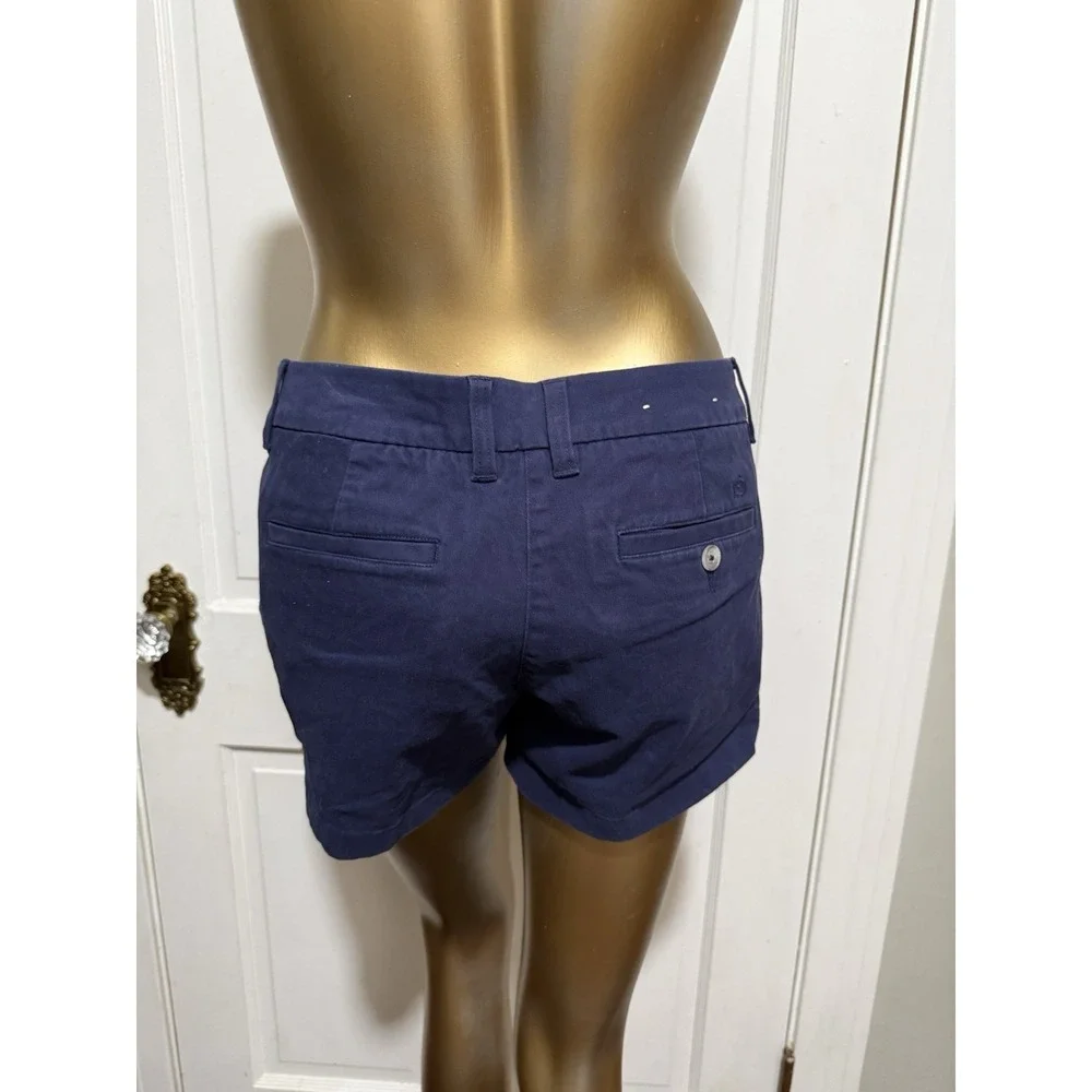 Womens Navy Blue Southern Tide Shorts Size 4 Summer